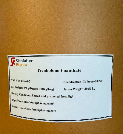 Výrobca a dodávateľ Suprepharmagroup – Testosterón Enanthate (CAS 315-37-7) farmaceutická API so stabilnou globálnou trhovou cenou 420 USD/kg – 480/kg. Cena za kilogram 480 USD/kg, 100 kg voľne ložená cena 460 USD/kg.
